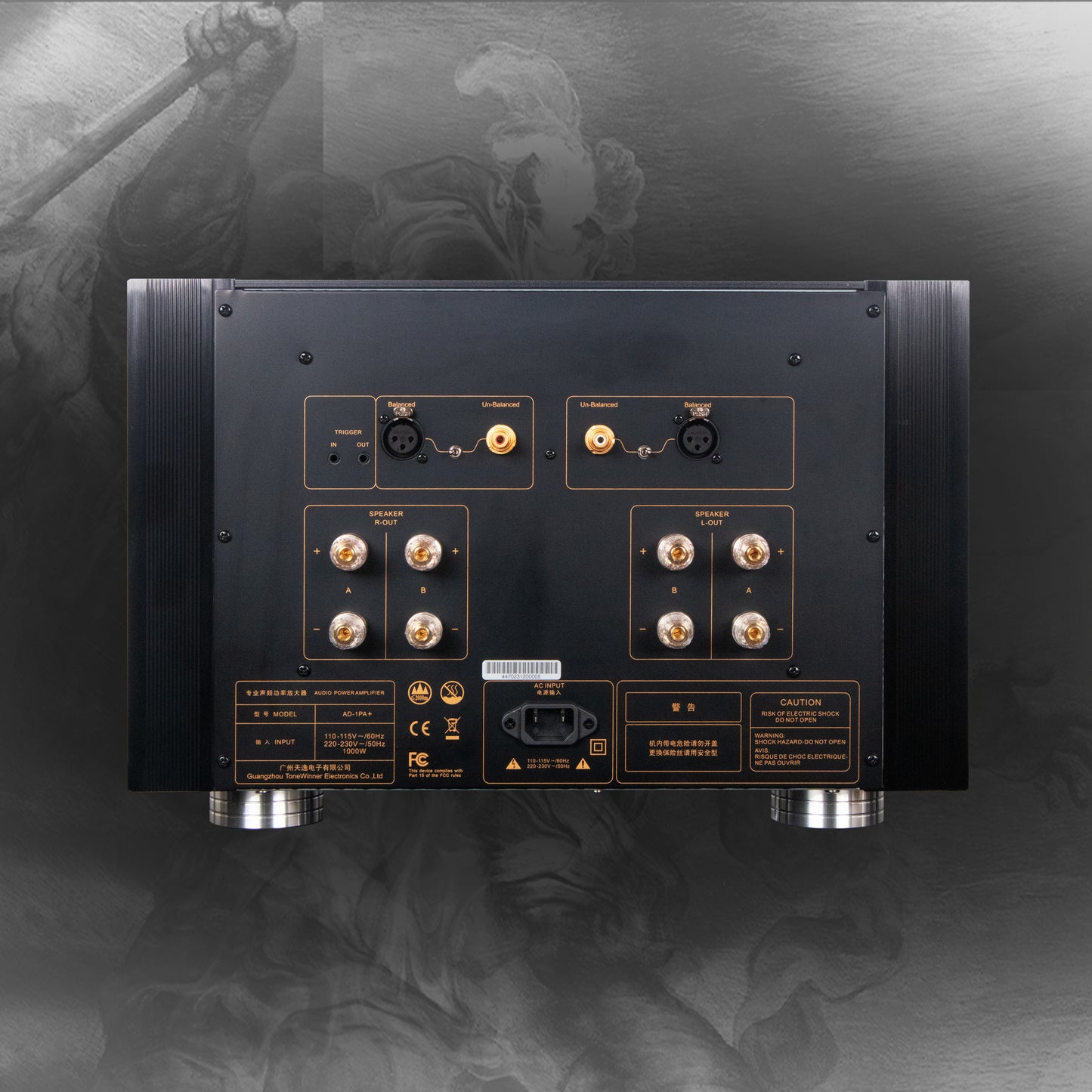 TONEWINNER AD-1PA+ / Amplificateur pur - HAUTE PUISSANCE - HAUT DE GAMME